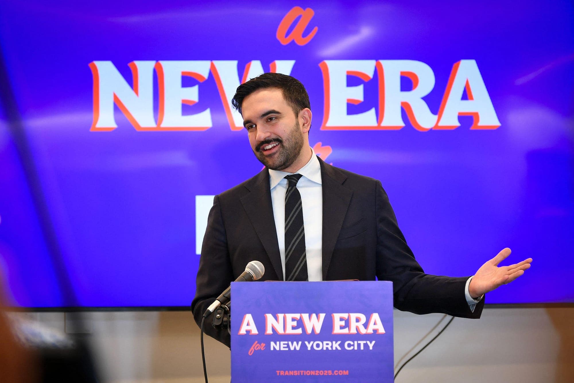 1.2 Million New Yorkers Can't Vote. Mamdani Says He's 'Content' With That.