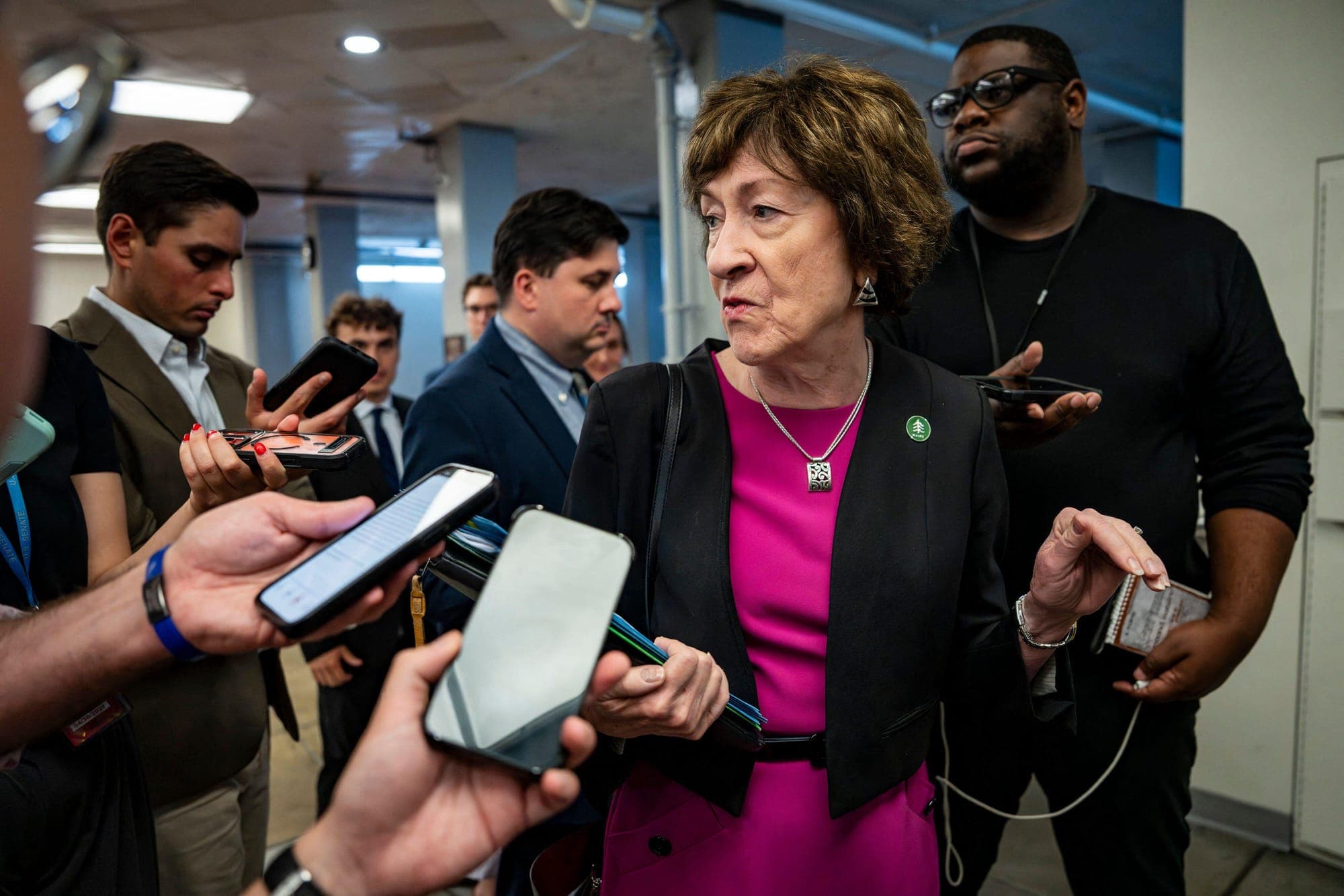 Susan Collins Has Defied Political Gravity for 30 Years. Trump May Finally Pull Her Down